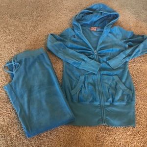 Blue Juicy Couture jump suit